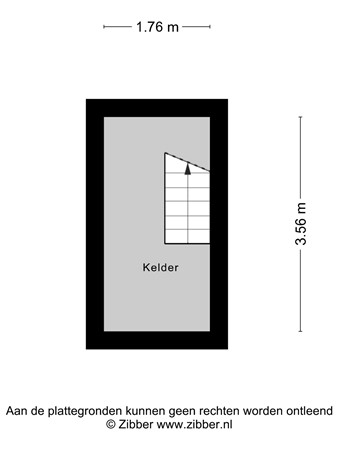Floorplan - Oud Emmeloorderweg 24, 8319 AE Schokland